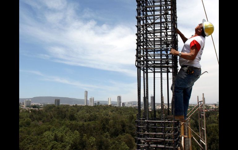 En diciembre, la mayor caída de empleos se registra en la industria de la construcción. A. GARCIA  /