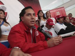 André Marx Miranda habló ayer en conferencia de prensa sobre los últimos detalles del Maratón Guadalajara. S. NÚÑEZ  /