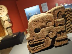 Los objetos arqueológicos de la exposición provienen del acervo de museos mexicanos y europeos. AFP  /