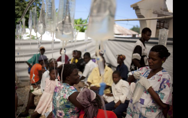 Los casos de cólera siguen aumentando agravando la situación de la epidemia. EFE  /