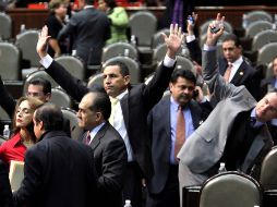 La Cámara de Diputados adelantó el reloj legislativo. EL UNIVERSAL  /