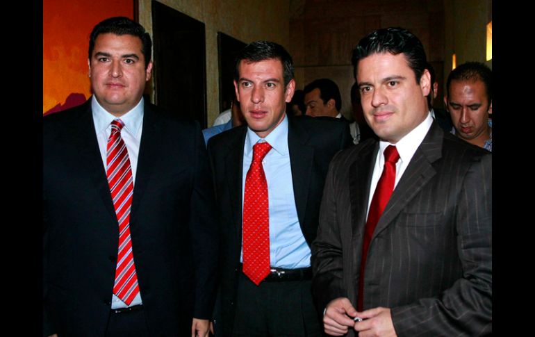 Héctor Vielma, Miguel Castro y Aristóteles Sandoval irán a la Cámara de Diputados para gestionar recursos federales. E. PACHECO  /