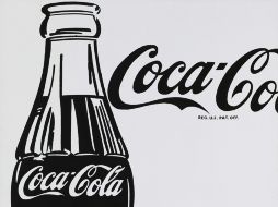 La obra ''Coca-Cola 4'' de Andy Warhol, padre del Pop Art. EFE  /