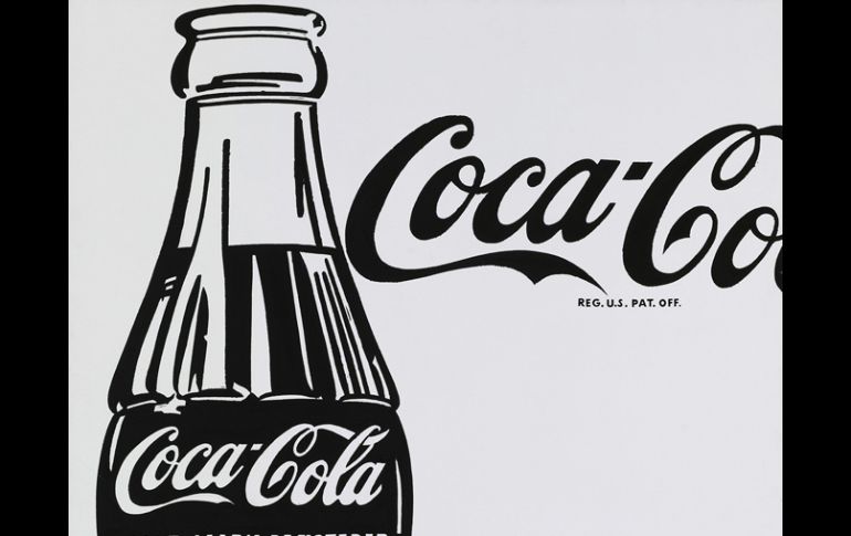 La obra ''Coca-Cola 4'' de Andy Warhol, padre del Pop Art. EFE  /