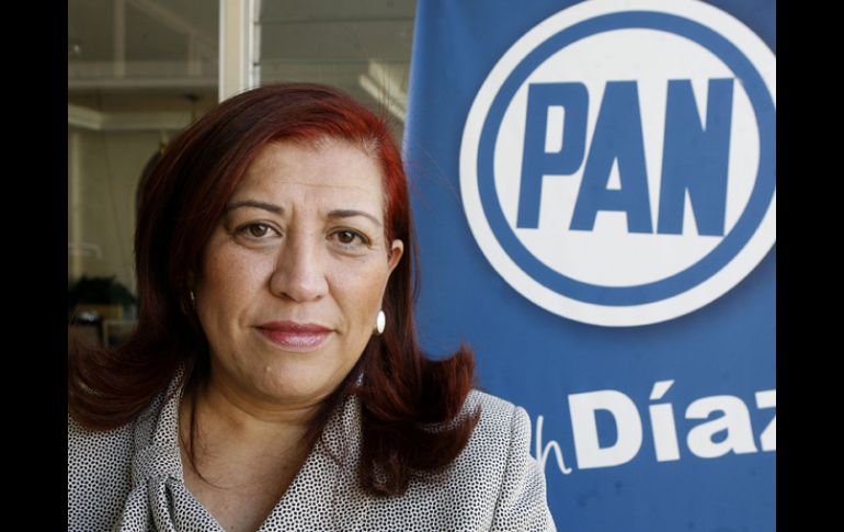 De visita a Guadalajara, Blanca Judith Díaz Delgado dice haber ganado varias contiendas dentro del panismo. M. FREYRÍA  /