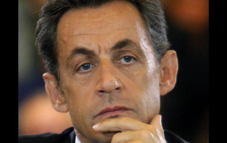 Nicolas Sarkozy, jefe del Ejecutivo francés. AP  /