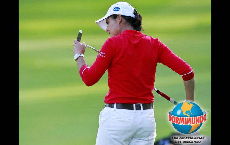 Lorena Ochoa jugará sin la presión que le representa estar en el ranking de la LPGA. E. PACHECO  /