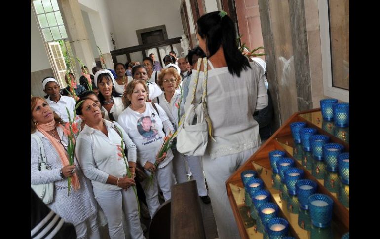 Las integrantes de este movimiento acusaron al Gobierno de 'engañar' y 'jugar' con la Iglesia Católica. EFE  /