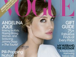 Portada de la revista donde Jolie revela varias intimidades del hogar.AP  /