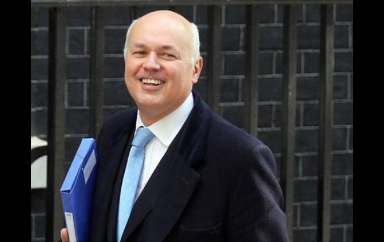 Ian Duncan Smith, ministro de Trabajo y Pensiones. ESPECIAL  /