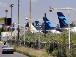 Los aviones de Mexicana cesaron el vuelo desde la última semana de agosto de 2010. INFORMADOR ARCHIVO  /