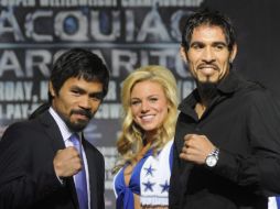 Manny Pacquiao y Antonio Margarito pelearán en busca de la conquista del título de la CMB. EFE  /