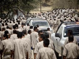 Prisioneros en las Islas Marías. En este complejo penitenciario la población se cuadruplicó en cuatro años. EL UNIVERSAL  /