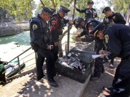 No hubo detenidos, y el contenido de la maleta tampoco señalaba a algún posible responsable. EL UNIVERSAL  /