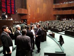 Los diputados tienen previsto sesionar hoy a las 19:00 hrs. EL UNIVERSAL  /