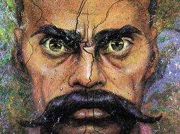 La imagen forma parte del material gráfico del libro. Retrato de Emiliano Zapata (óleo sobre tela), de Adolfo Best Maugard. EL UNIVERSA  /