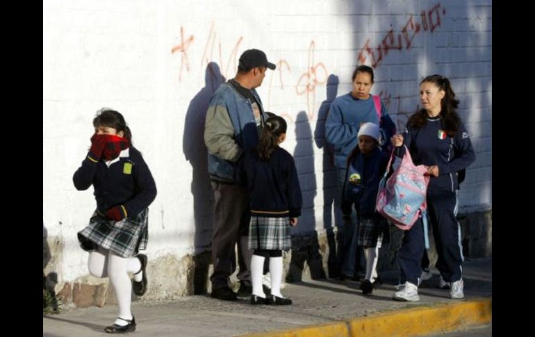 También se pidió a las autoridades considerar positivamente la media hora de tolerancia para el ingreso de los estudiantes. ARCHIVO  /