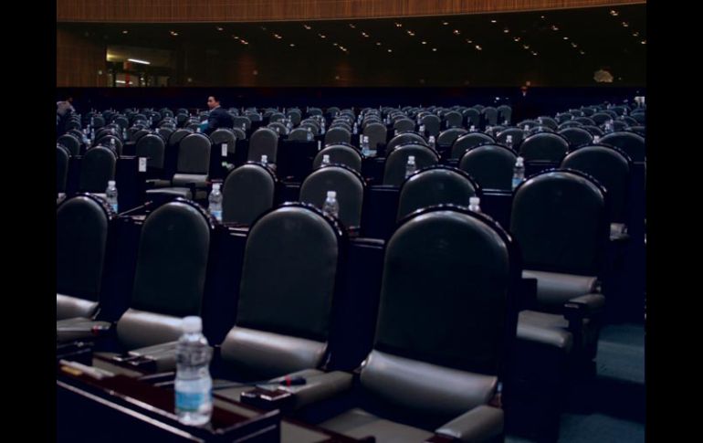 La sesión del pleno programada originalmente para las 10:00 horas de hoy ya se ha pospuesto dos veces. NTX  /