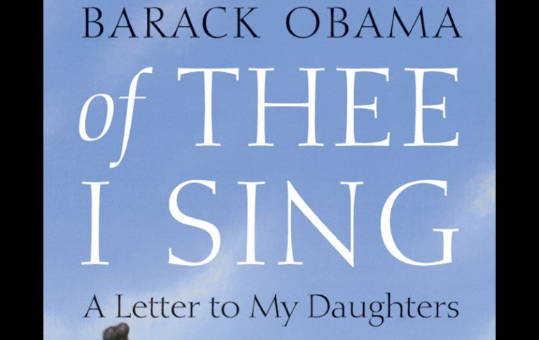 Obama escribió el libro en forma de carta a sus hijas Malia y Sasha. AP  /