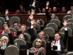 El senado aprobó hoy el Presupuesto de Egresos 2011. EL UNIVERSAL  /