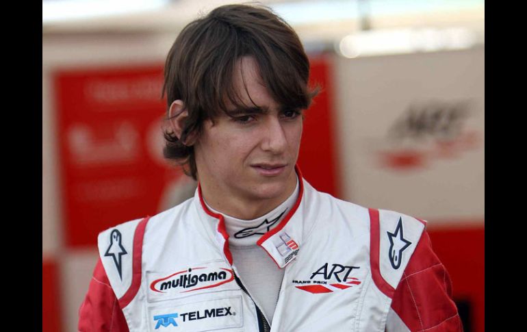 El regiomontano Esteban Gutiérrez ya se subió al Sauber. MEXSPORT  /