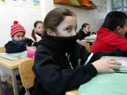 Señalan que se pidió a las escuelas regresar a casa a los niños que presenten síntomas de enfermedades respiratorias. ARCHIVO  /