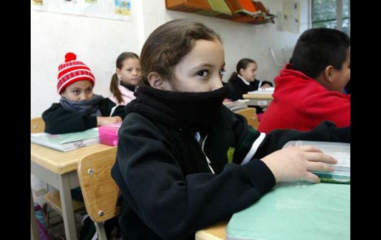 Señalan que se pidió a las escuelas regresar a casa a los niños que presenten síntomas de enfermedades respiratorias. ARCHIVO  /