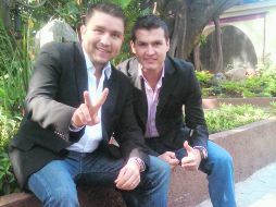 Poncho y Joel Lizárraga, integrantes de la Banda El Recodo. A. LIZARDO  /