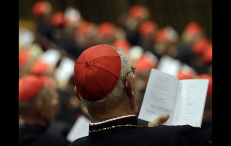 El Papa convocó a cardenales de todo el mundo para discutir los asuntos de actualidad de la Iglesia católica. AP  /