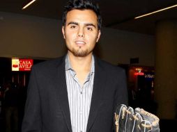 Joakim Soria llega a México a recibir el Prmieo Nacional de Deportes 2010. NTX  /