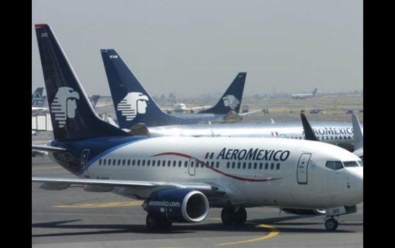 Aeroméxico busca fortalecer los lazos comerciales. ARCHIVO  /