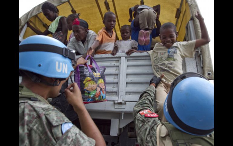 Se han desatado protestas debido a versiones de que las fuerzas de paz nepalíes de la ONU llevaron la enfermedad al país. REUTERS  /