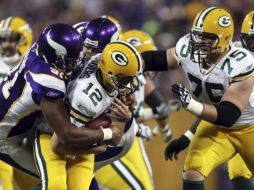 Los Empacadores de Green Bay dominaron el juego ante los Vikingos de Minnesota. REUTERS  /