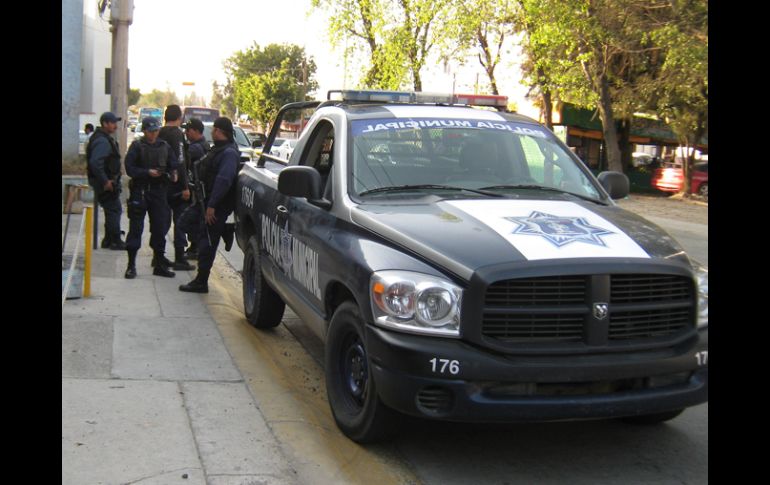 Los acusados fueron detenidos por policías tapatíos a pocas cudras del asalto. O. RUVALCABA  /