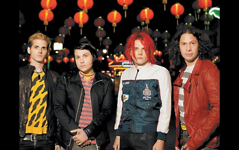 My Chemical Romance se declara listo para volver a la escena. EL UNIVERSAL  /