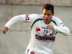 Rafael Figueroa, en un entrenamiento de Santos de cara al partido en contra del América. JAMMEDIA  /