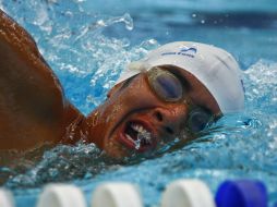 El pentatleta jalisciense, Álvaro Sandoval, sustituyó de último momento al medallista olímpico juvenil Abraham Camacho. JAMMEDIA  /