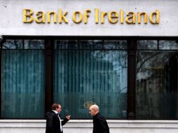 Sucursal del Banco de Irlanda en Londres, Gran Bretaña. AP  /