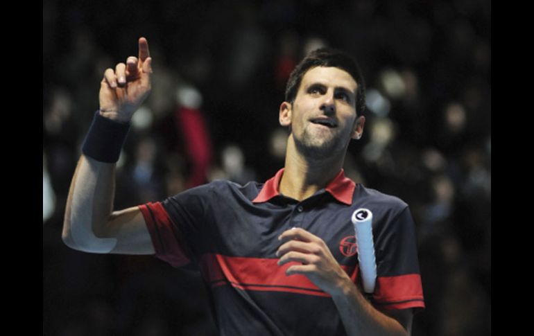 Novak Djokovic encabeza al equipo serbio. EFE  /