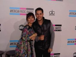 Los cantantes grabarán juntos después de participar en los American Music Awards. ESPECIAL  /