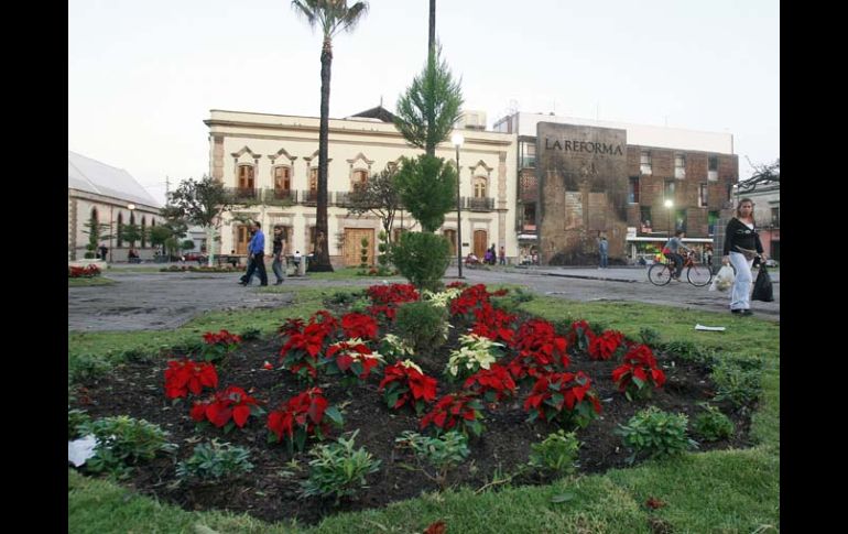 El Jardín de San José recibió una rehabilitación tras el incendio del pasado domingo. A. GARCÍA  /