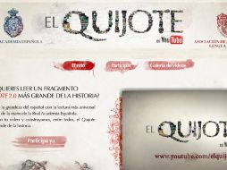 El proyecto consiste en una lectura continuada de ''El Quijote'' a través de los videos de hispanohablantes de todo el mundo. ESPECIAL  /