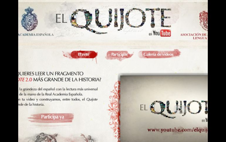 El proyecto consiste en una lectura continuada de ''El Quijote'' a través de los videos de hispanohablantes de todo el mundo. ESPECIAL  /