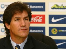 El director deportivo del América terminó muy molesto con el arbitraje de Jaime Herrera. MEXSPORT  /