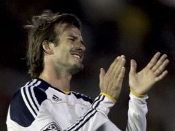 El Galaxy, de Los Angeles, dijo que Beckham no podrá ir a préstamo al terminar la temporada del fútbol. AP  /