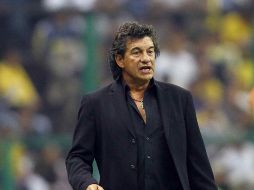 Rubén Omar Romanos, técnico de Santos, ha sabido mover sus piezas sin arriesgar de más. MEXSPORT  /