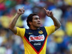 Cabañas recibió la semana pasada, distinción por haber sido goleador en ediciones 2007 y 2008 con América. MEXSPORT  /