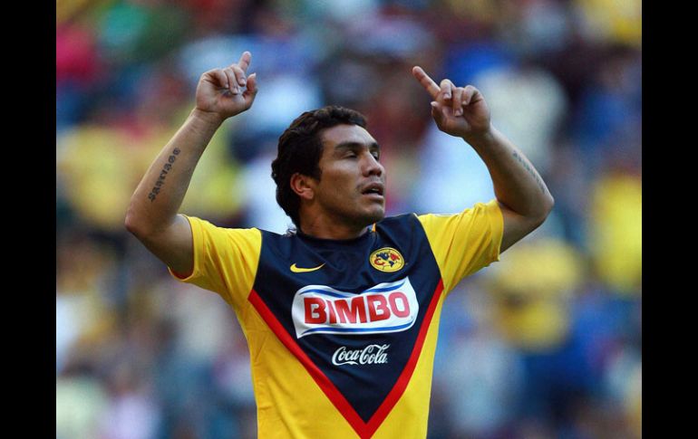 Cabañas recibió la semana pasada, distinción por haber sido goleador en ediciones 2007 y 2008 con América. MEXSPORT  /