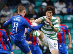 El Celtic desaprovechó una ventaja de dos goles y se dejó igualar ante el Invernees Caledonian. REUTERS  /