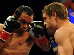 Juan Manuel Márquez noqueó en el noveno round al australiano Michael Katsidis. AFP  /